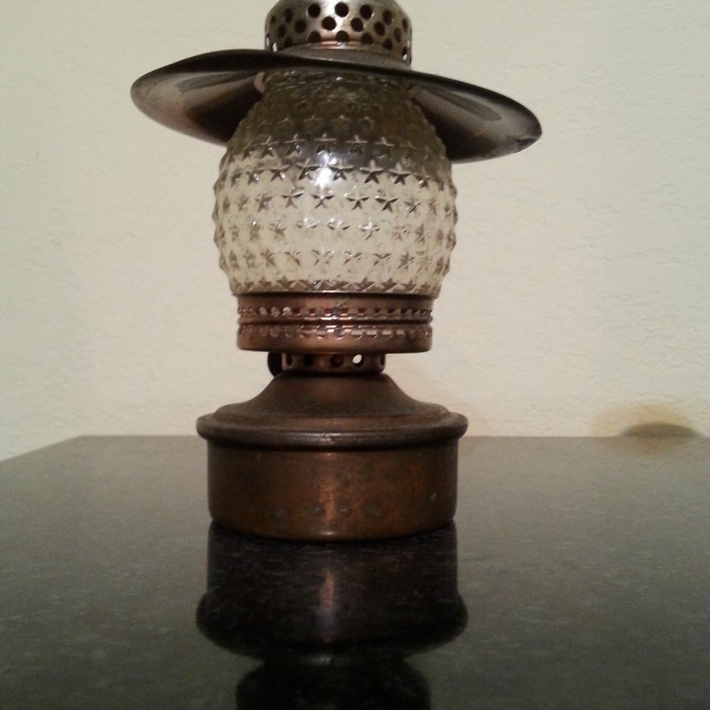 Antique  forged oil Lantern light